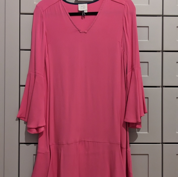 Anthropologie HD in Paris Barbie pink dress - Picture 5 of 5